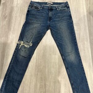 Hudson Jeans Slim Fit in Deep Blue